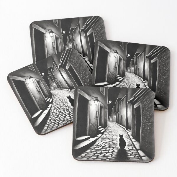 Item preview, Back alley cat designed and sold by AJSRPrints.