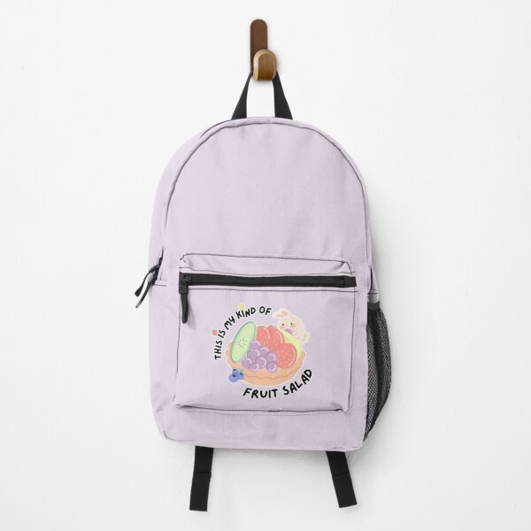 Item preview, This is my Kind of Fruit Salad | Cute Rabbit with Fruit Tart designed and sold by Kimochi-Shop.