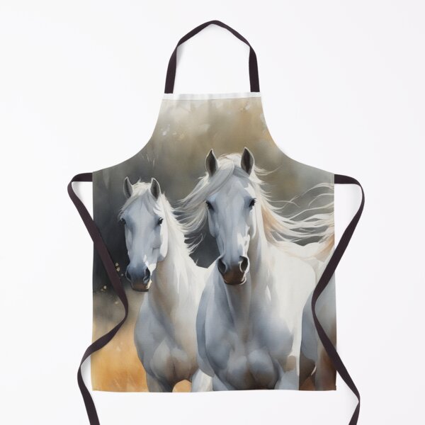 Item preview, A lovely picture of wild white horses designed and sold by Msretief.