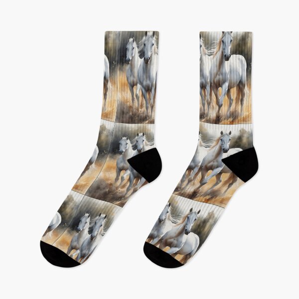 Item preview, Una imagen preciosa de caballos blancos salvajes. designed and sold by Msretief.