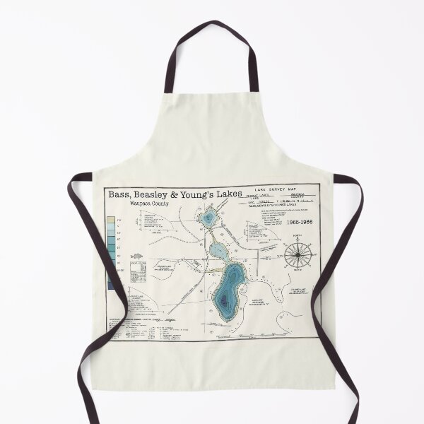 Item preview, Bass Beasley And Young Lakes WI  designed and sold by Jean Plout.