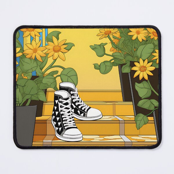 Item preview, Pair of Shoes on Stairs Illustration: Take Your Steps in Style designed and sold by samuelpinzon.