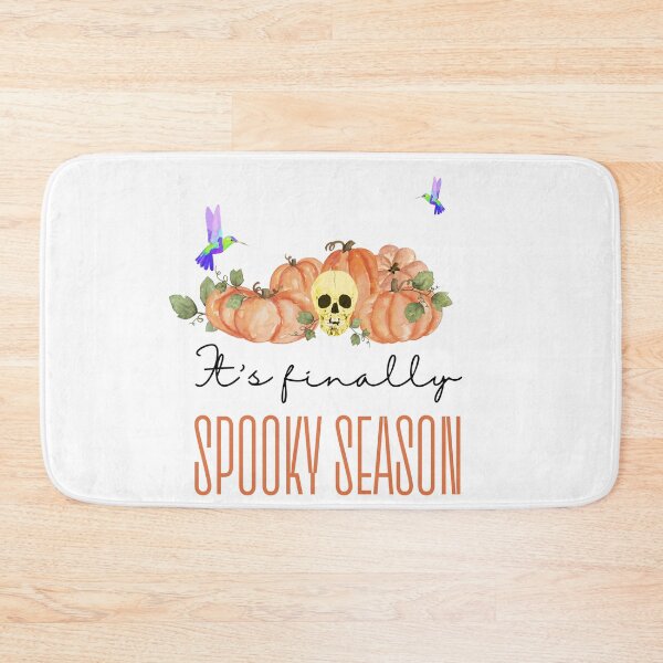 Item preview, Halloween Design - Skulls with Pumpkins and hummingbird - It's Finally the Spooky Season designed and sold by Carola-art.