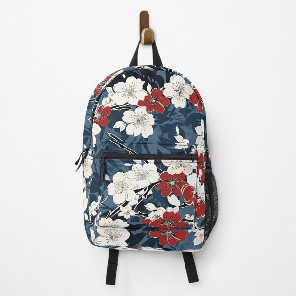 Item preview, Red and White Sakura Flower designed and sold by HatiDesign.