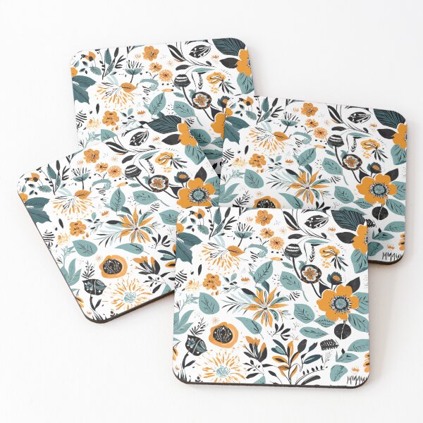 Item preview, Boho Summer Flowers Plants growing  designed and sold by pecussoul.