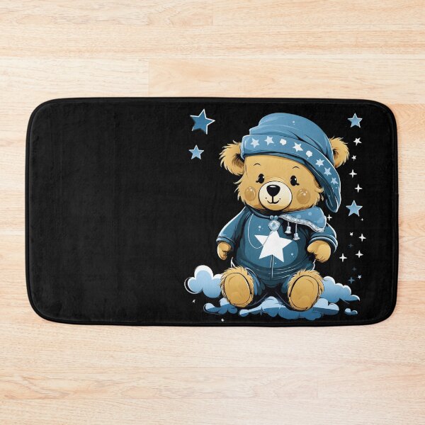 Item preview, Teddy bear in nightcap designed and sold by FlyingRaven1.