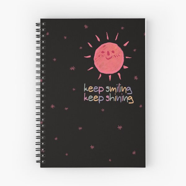 Item preview, keep smiling, keep shining - black version designed and sold by LiberaCaballo.