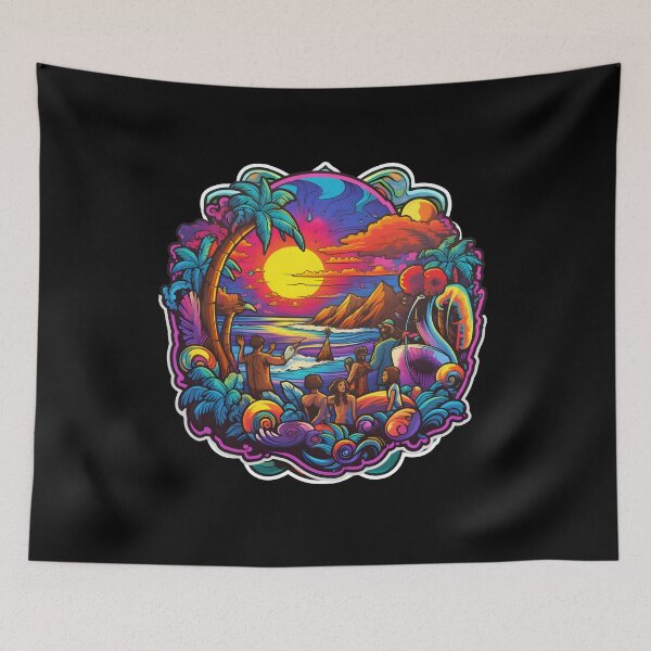 Artikelvorschau, Goa Serenity: Psy Sunset Bliss entworfen und verkauft von Mr.Psychedelia.