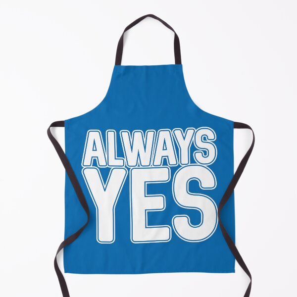 Item preview, ALWAYS YES, Scottish Independence White and Saltire Flag Blue Text Slogan designed and sold by MacPean.