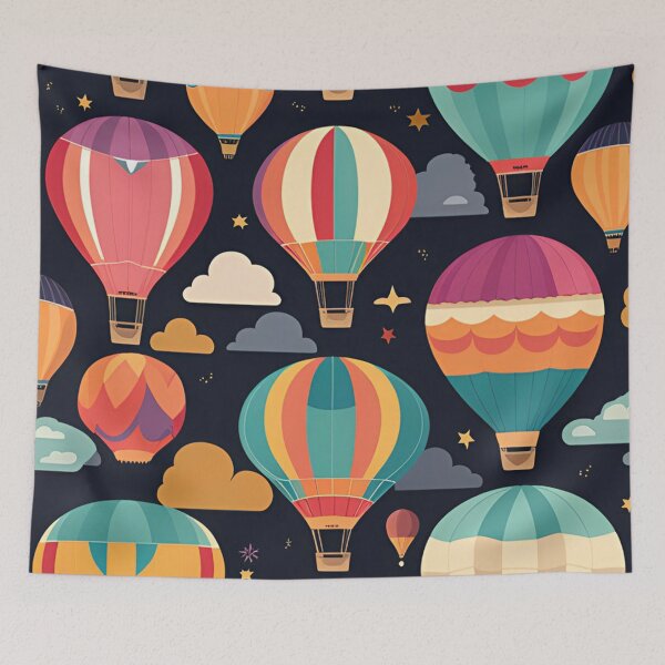 Item preview, Whimsical Hot Air Balloons designed and sold by Arkneer.