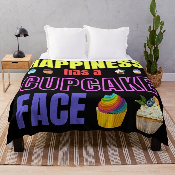 Item preview, Happiness has a cupcake face designed and sold by studio468.