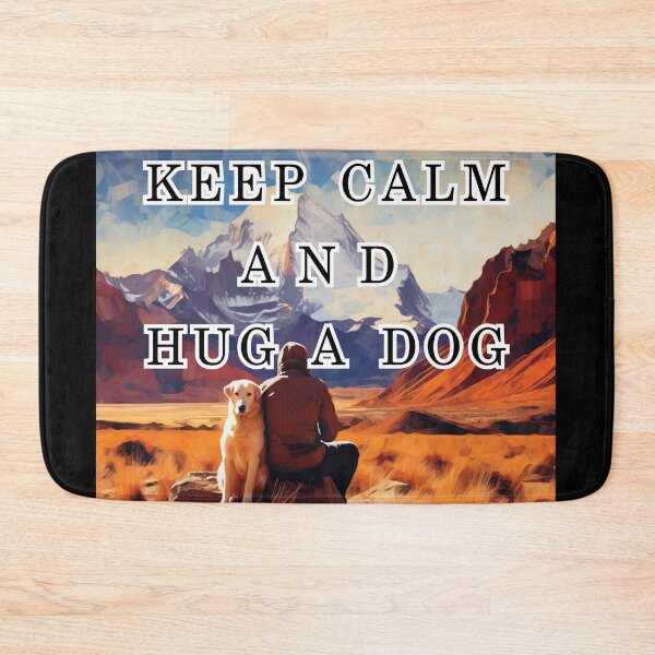 Item preview, Keep Calm and Hug a Dog designed and sold by AceILA.