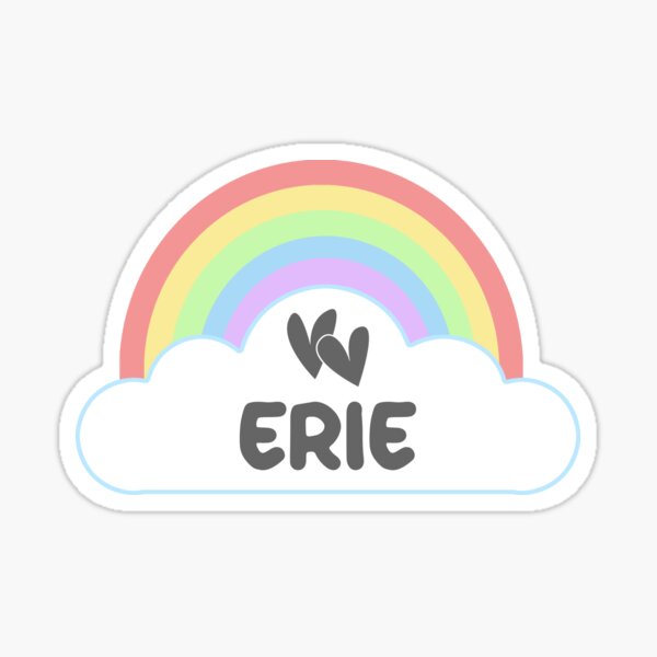 Item preview, Erie Gay Pride Rainbow - LGBTQIA designed and sold by prideparadise.