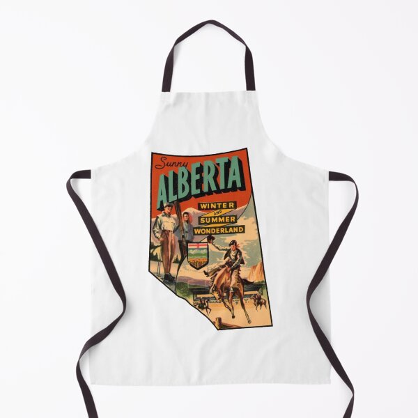 Item preview, Alberta AB Canada Vintage Travel Decal designed and sold by hilda74.