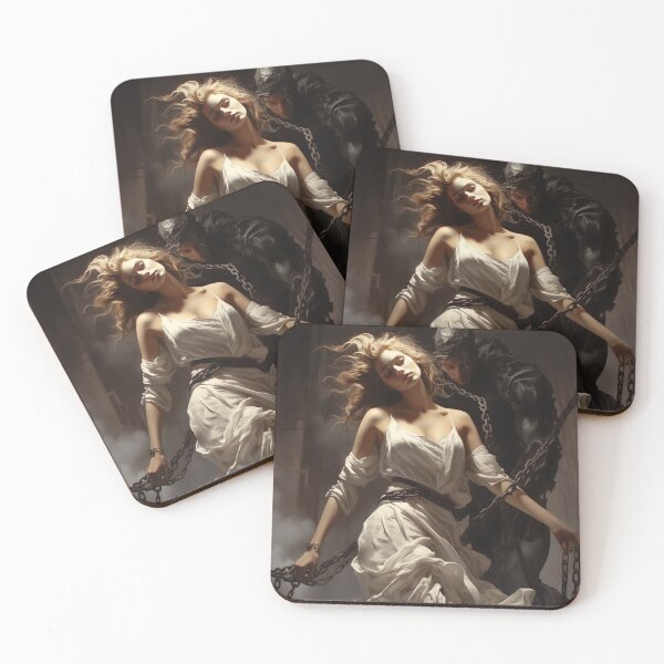 Item preview, Radiant Redemption: A Digital Ode to the Ethereal Maiden designed and sold by oanaunciuleanu.