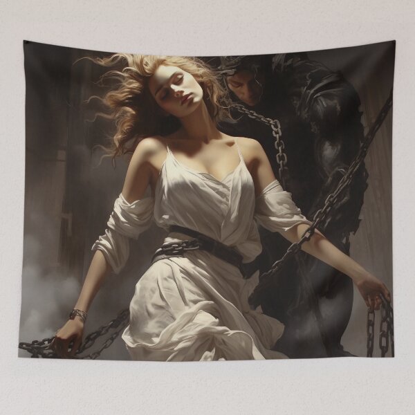 Item preview, Radiant Redemption: A Digital Ode to the Ethereal Maiden designed and sold by oanaunciuleanu.