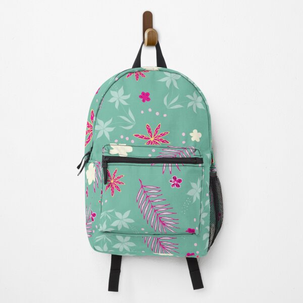 Item preview, Pretty colourful pink purple green wildflowers designed and sold by SerahO.