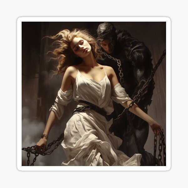 Item preview, Radiant Redemption: A Digital Ode to the Ethereal Maiden designed and sold by oanaunciuleanu.