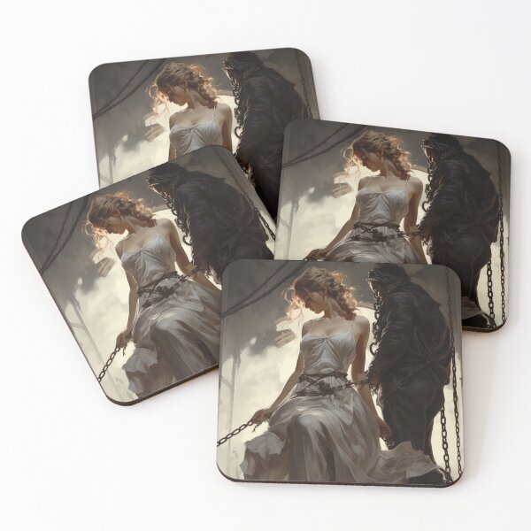 Item preview, Radiant Redemption: A Digital Ode to the Ethereal Maiden designed and sold by oanaunciuleanu.