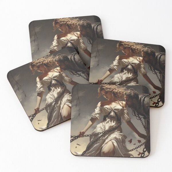 Item preview, Radiant Redemption: A Digital Ode to the Ethereal Maiden designed and sold by oanaunciuleanu.