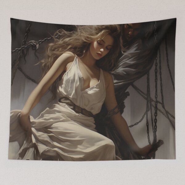 Item preview, Radiant Redemption: A Digital Ode to the Ethereal Maiden designed and sold by oanaunciuleanu.