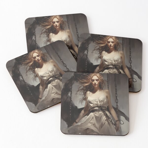 Item preview, Radiant Redemption: A Digital Ode to the Ethereal Maiden designed and sold by oanaunciuleanu.