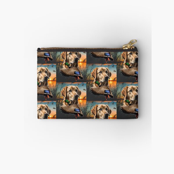 Item preview, Golden Retriever and Flying Mallard Sunrise Duck Hunt Design designed and sold by LifeCrush.