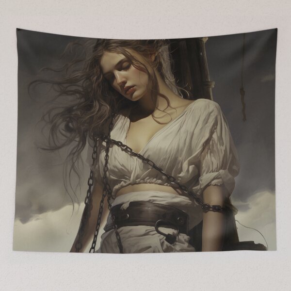 Item preview, Radiant Redemption: A Digital Ode to the Ethereal Maiden designed and sold by oanaunciuleanu.