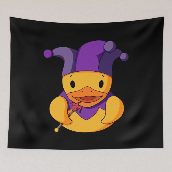 Item preview, Court Jester Rubber Duck designed and sold by Alisha Ober Designs.