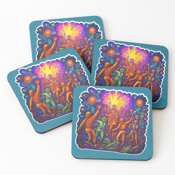 Aperçu de l'œuvre Goa Fusion : où la tradition rencontre le psychédélisme créée et vendue par Mr.Psychedelia.