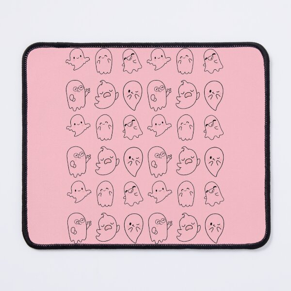 Item preview, Pink Cute Ghosts Halloween Pink designed and sold by Lab4YourStyle.