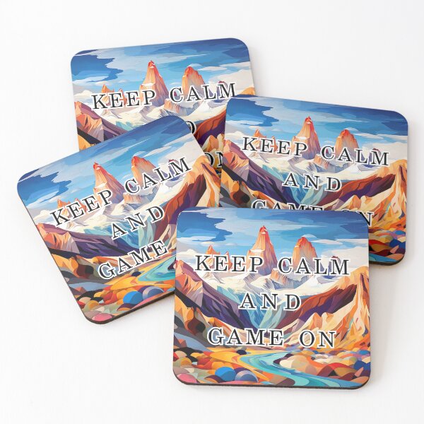 Item preview, Keep Calm and Game On designed and sold by AceILA.