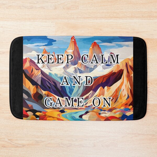 Item preview, Keep Calm and Game On designed and sold by AceILA.