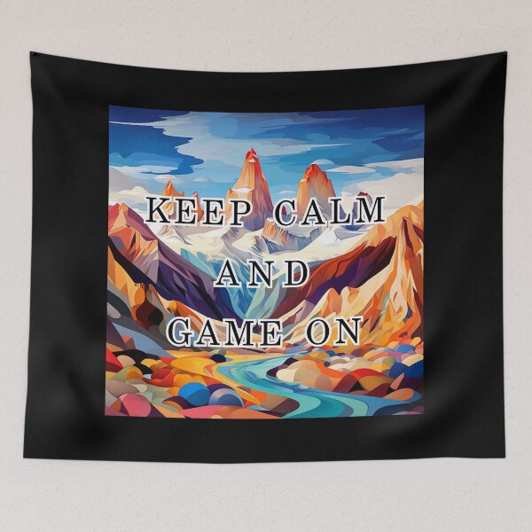 Item preview, Keep Calm and Game On designed and sold by AceILA.