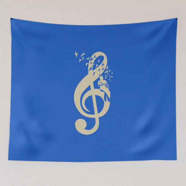 Item preview, Treble Clef -  Music Cigar Box Guitar - Vintage designed and sold by barmalisiRTB.