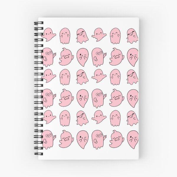 Item preview, Pink Cute Ghosts Halloween White designed and sold by Lab4YourStyle.