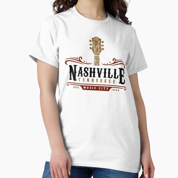 Item preview, Nashville Tennessee Music City USA America Gift designed and sold by Macphisto Shirts.