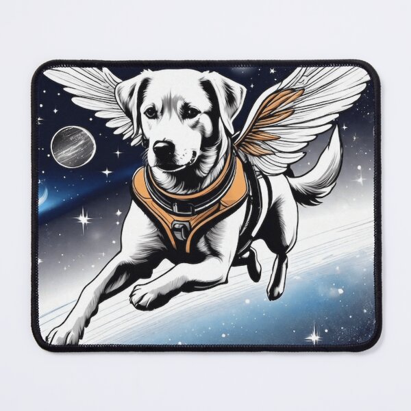 Item preview, Gentle Dog Angel designed and sold by IvoryTowers.