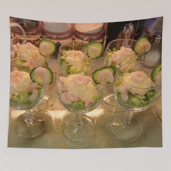 Item preview, Delicious Prawn Cocktail designed and sold by AnnDixon.