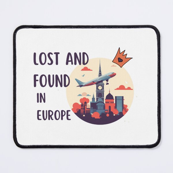 Item preview, Lost and Found in Europe designed and sold by Custom-Print.