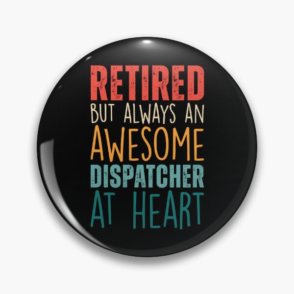Item preview, Retro Retried Dispatcher Funny Retirement  designed and sold by kamrankhan.