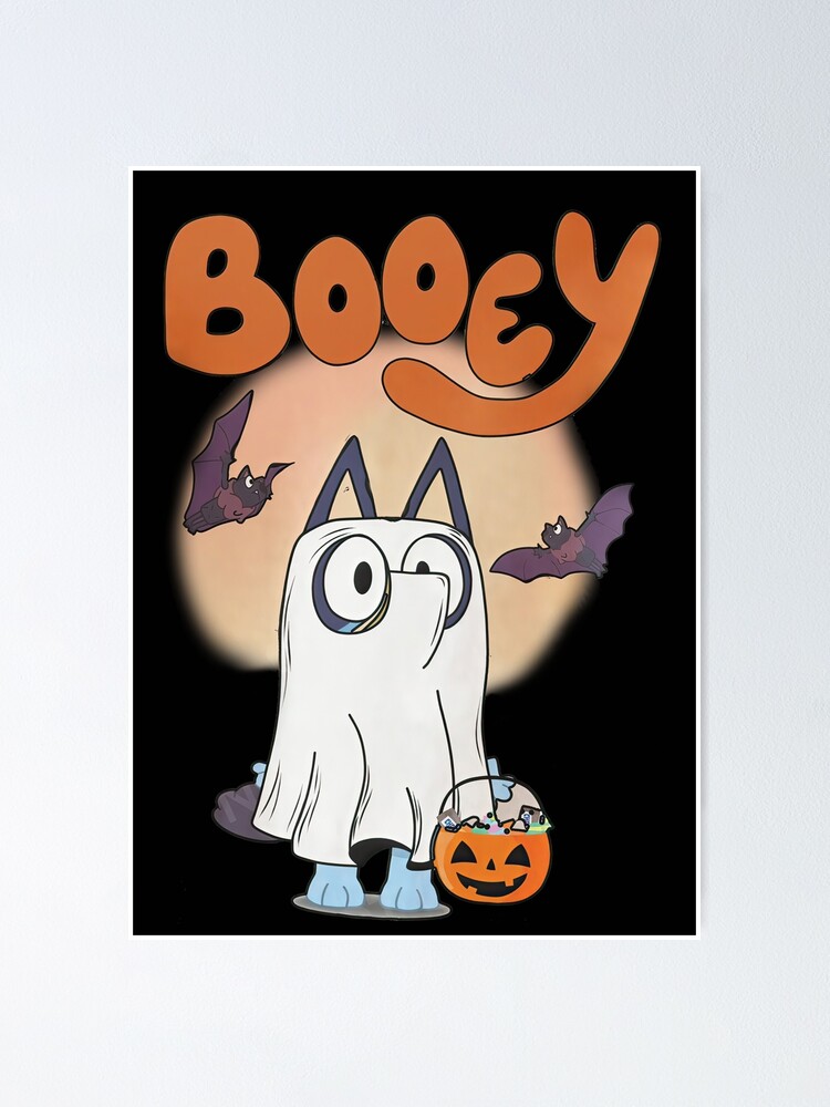 Halloween Bluey Trick Or Treat Funny Ghost Shirt