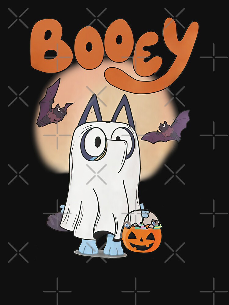 Halloween Bluey Trick Or Treat Funny Ghost Shirt