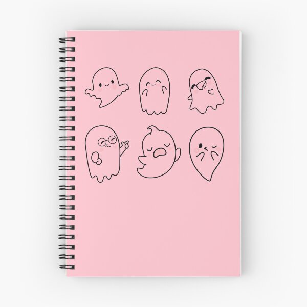 Item preview, Pink Cute Ghosts Halloween Pink designed and sold by Lab4YourStyle.