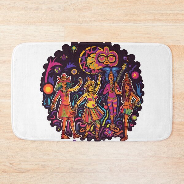 Item preview, Goa Party: Radiant Vibes of Coastal Bliss designed and sold by Mr.Psychedelia.