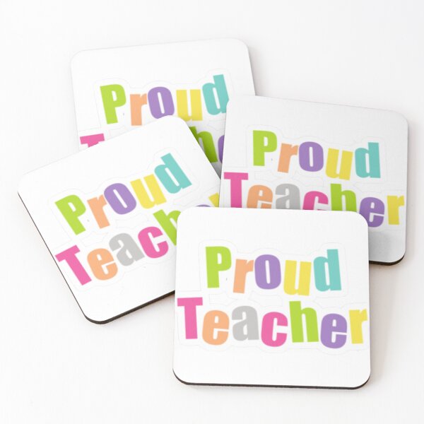 Item preview, Proud Teacher Sticker designed and sold by Romina  Monsalve.
