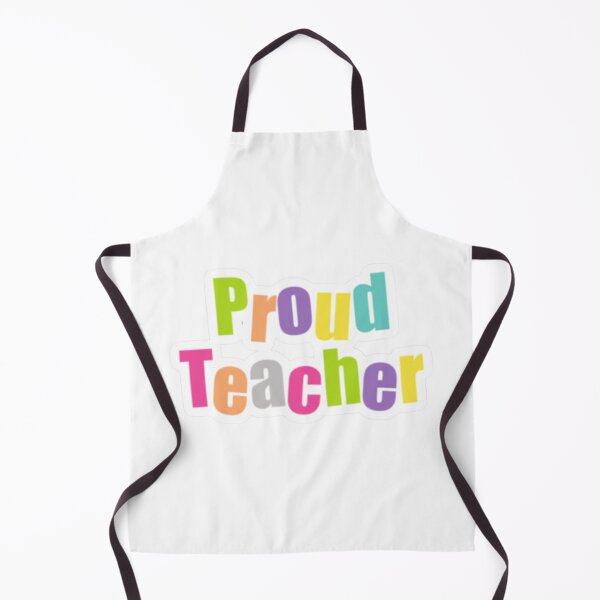Item preview, Proud Teacher Sticker designed and sold by Romina  Monsalve.