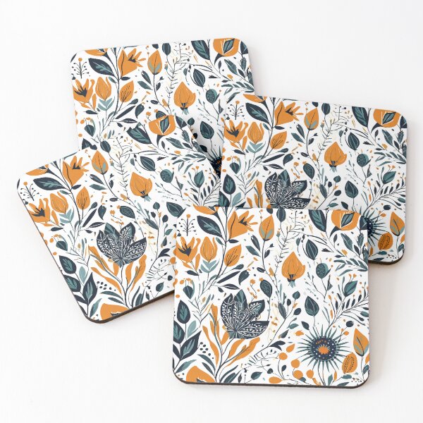 Item preview, Boho Summer Flowers Plants growing  designed and sold by pecussoul.