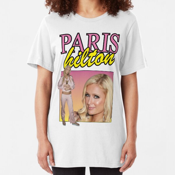 paris hilton rainbow shirt