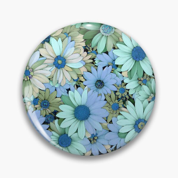 Item preview, Flowercore Maximalist Flowers Viewed From Above - Bohemian Style Floral Display 2 of 4 designed and sold by Beachy.